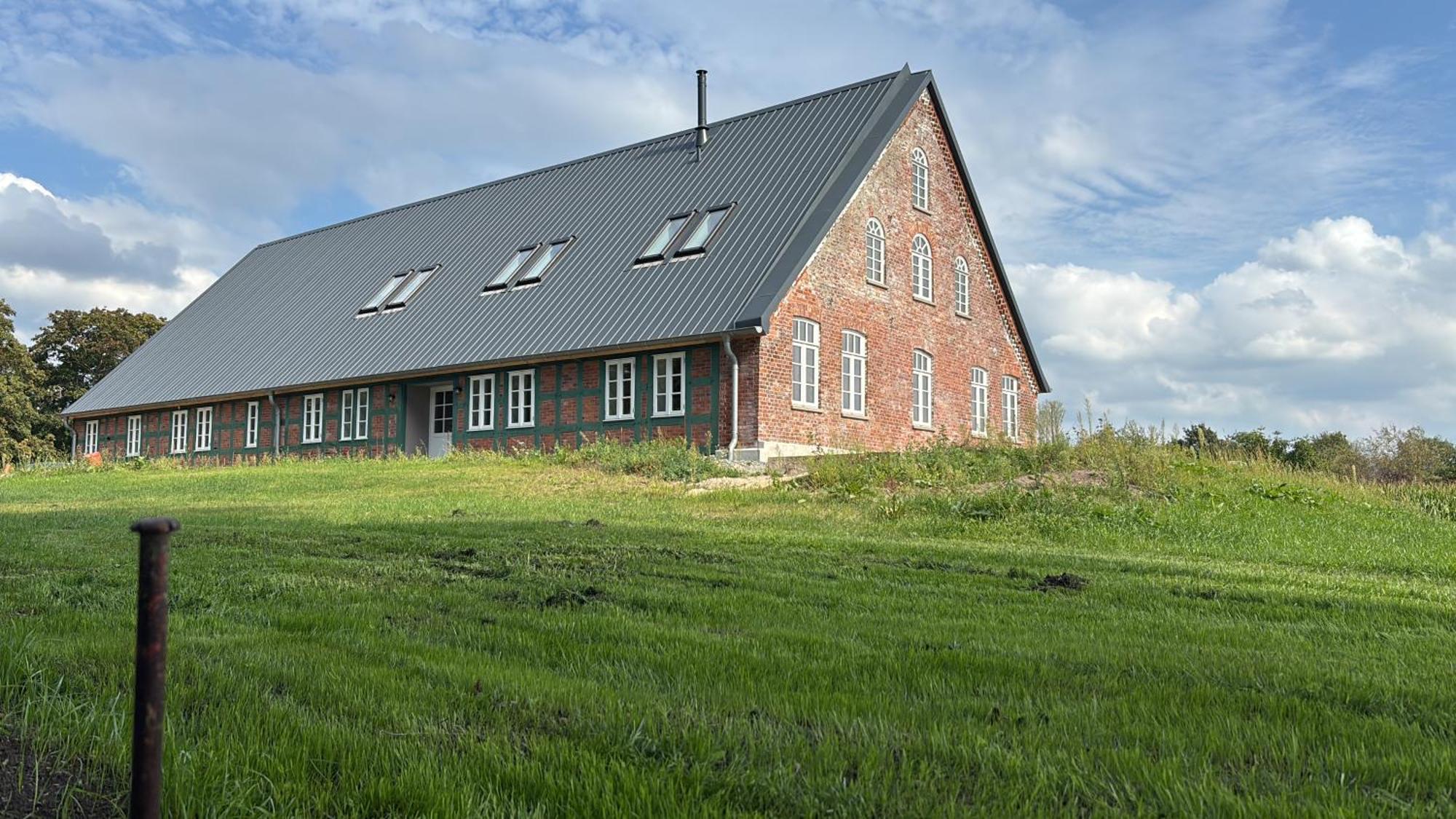 Niedersaechsisches Hallenhaus Im Modernen Gewand Lilienthal  Exteriör bild