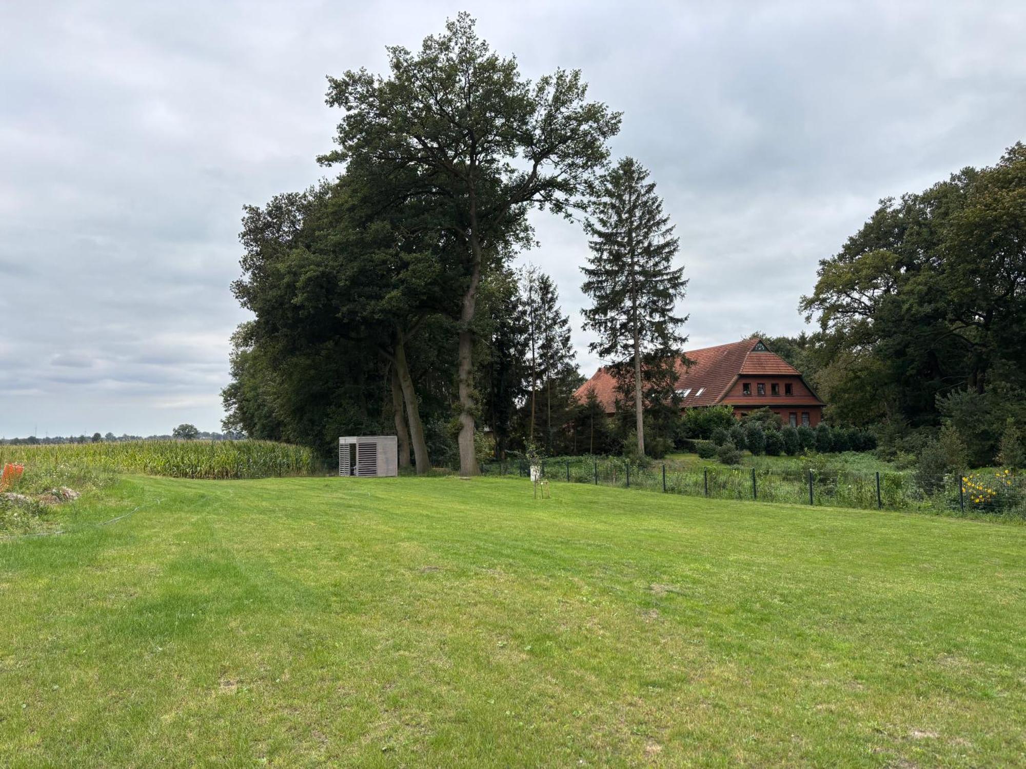 Niedersaechsisches Hallenhaus Im Modernen Gewand Lilienthal  Exteriör bild